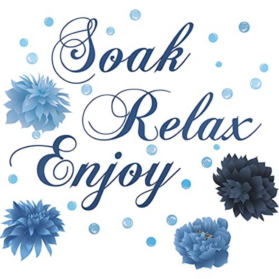 Relax - Spa & Wellness - Naklejki ścienne do łazienki, relaksuj, ciesz