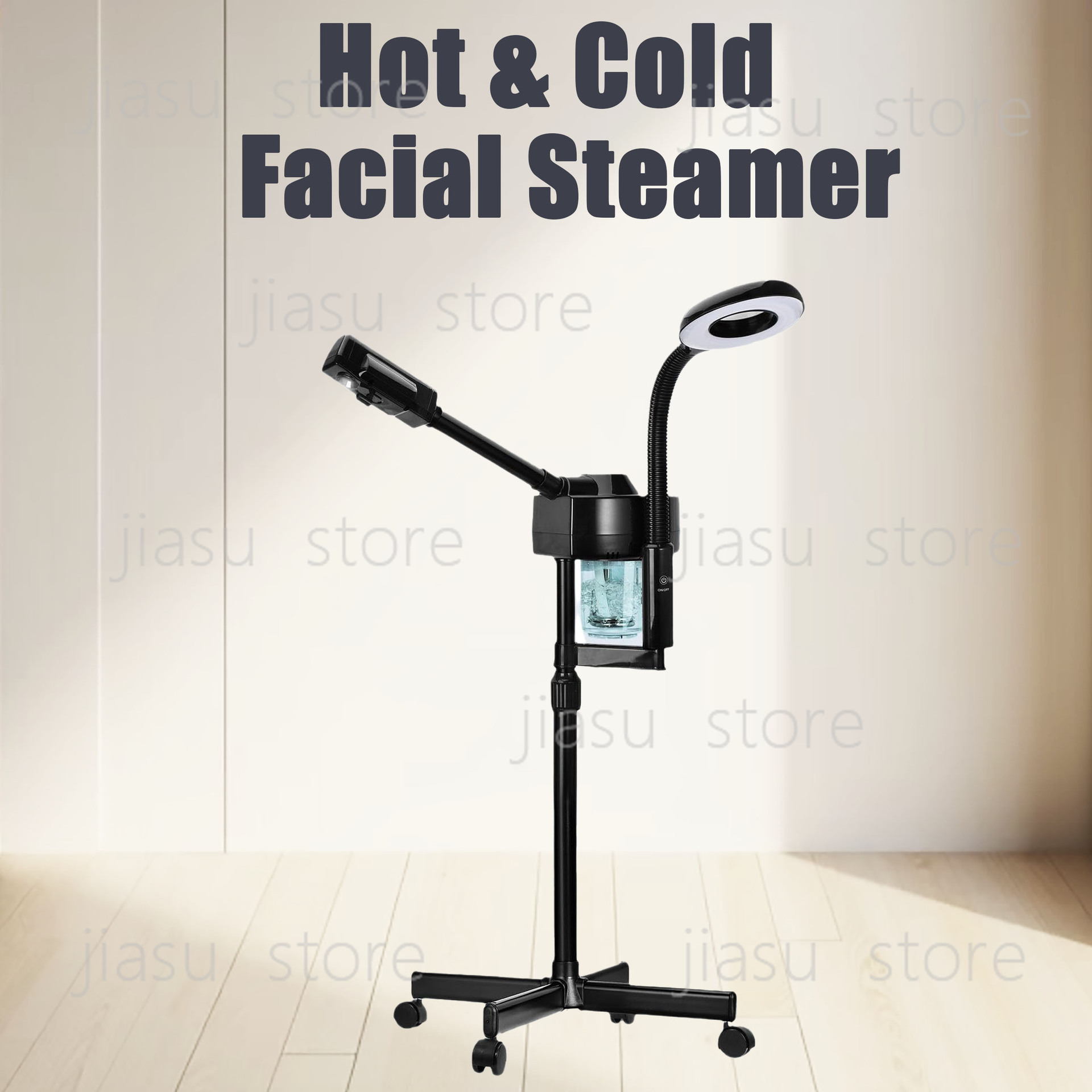 Facial Steamer Nano - Parowy steamer do twarzy, czarny, 2