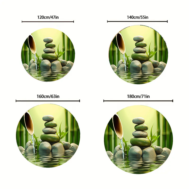 Okrągły dywan Zen Bamboo Stone – Spa And Wellness Hotel recenzja i cena