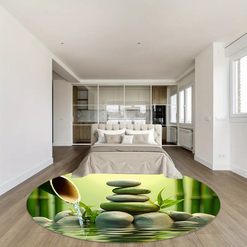 Okrągły dywan Zen Bamboo Stone – Spa And Wellness Hotel recenzja i cena