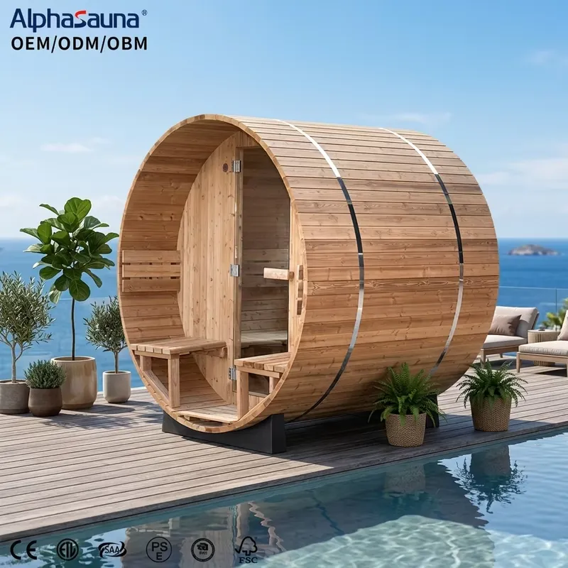 【CHIMU HOME】Sauna beczkowa z l – Home Spa Wellness recenzja i cena
