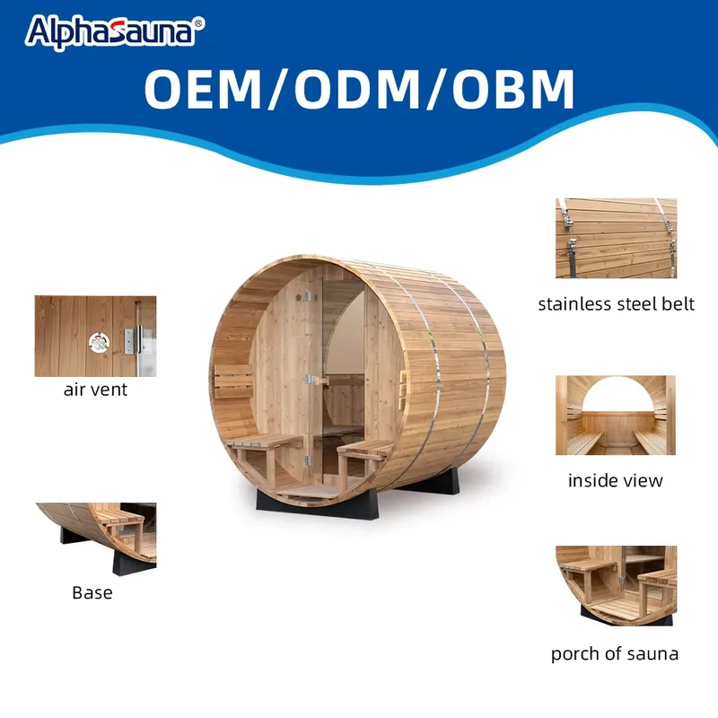 【CHIMU HOME】Sauna beczkowa z l – Home Spa Wellness recenzja i cena