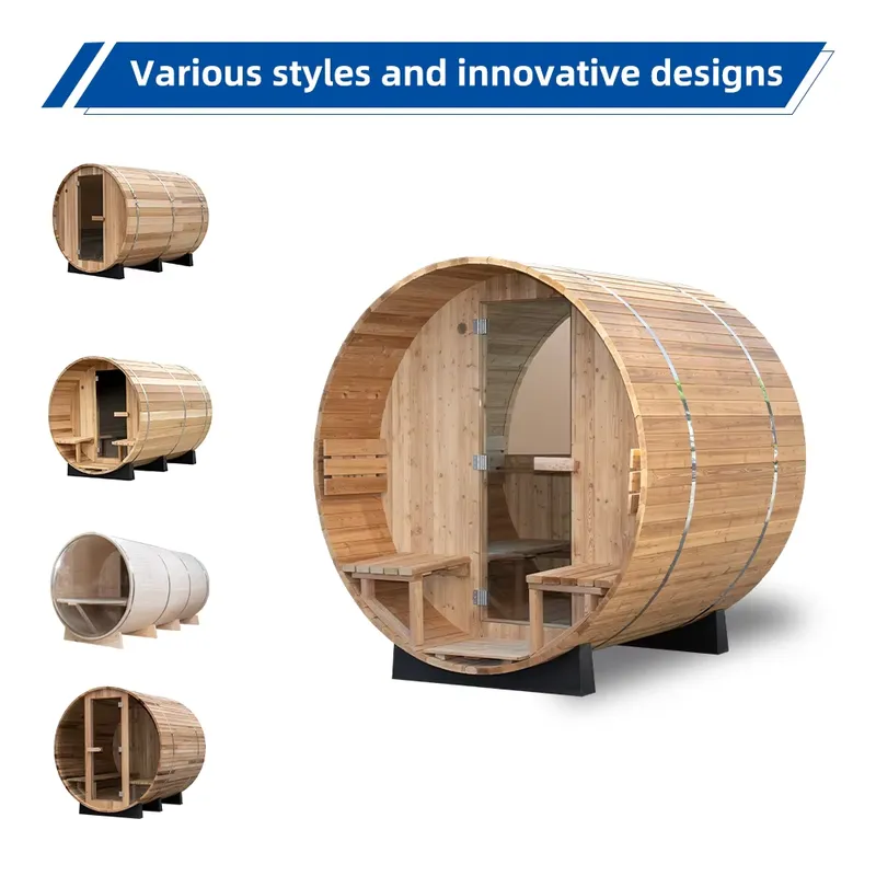 【CHIMU HOME】Sauna beczkowa z l – Home Spa Wellness recenzja i cena
