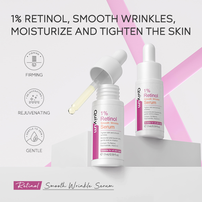 Quiyum 1% Retinol Smooth Wrink – The Ordinary Serum Hyaluronic Acid recenzja i cena
