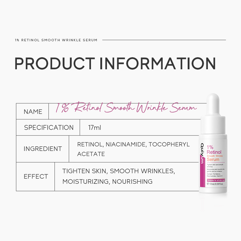 Quiyum 1% Retinol Smooth Wrink – The Ordinary Serum Hyaluronic Acid recenzja i cena